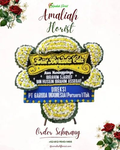 Papan Bunga Duka di Sekardadi